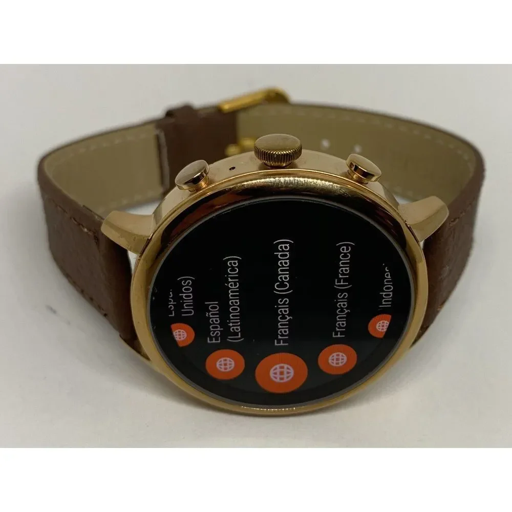 Fossil Gen 4 Authentic Digital Dial Smart Watch Custom Band FTW6018 BA155